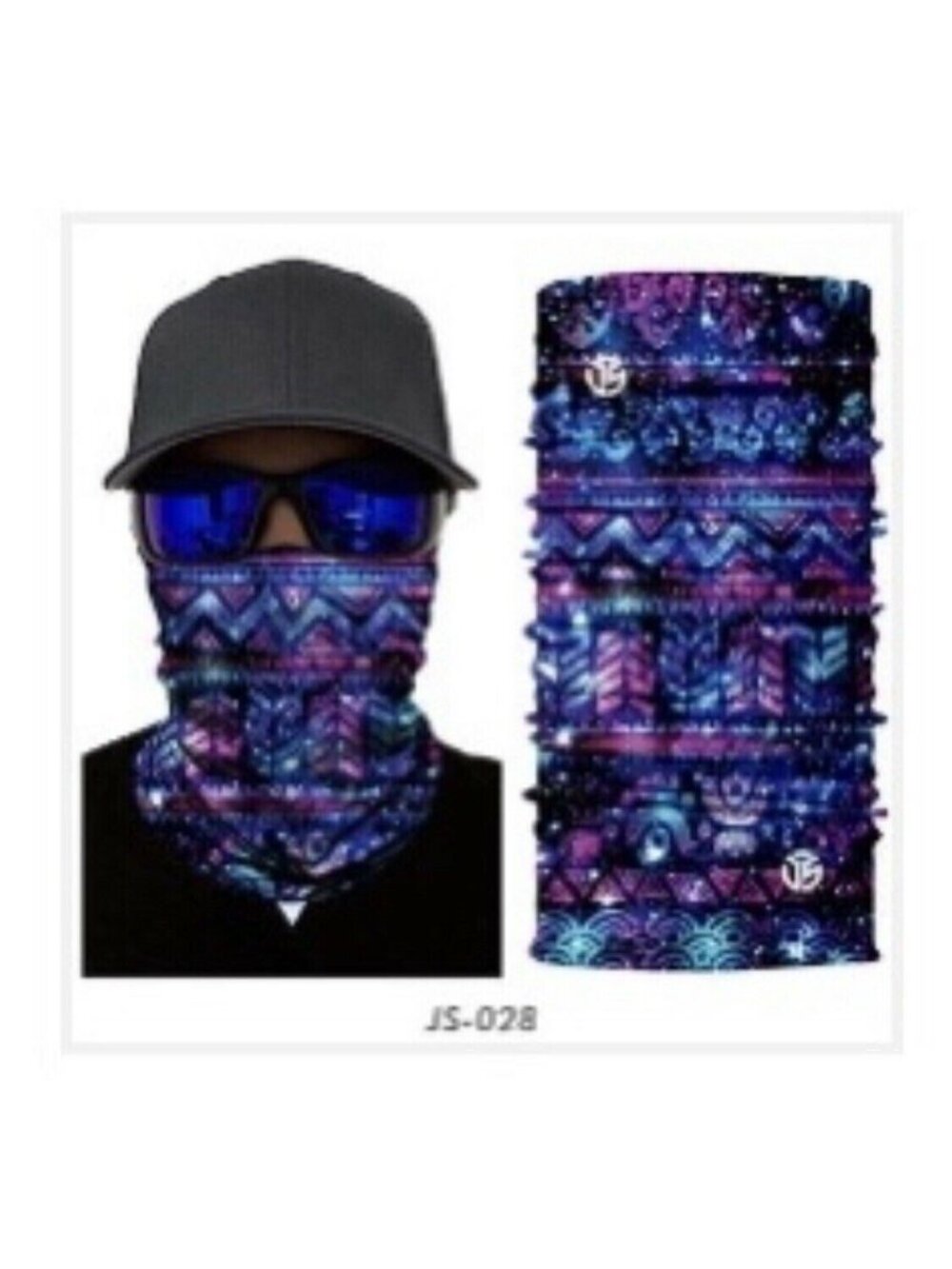 Tube Scarf Neck Warmer Face Mask Covering NEW Stretch Bandana Shield